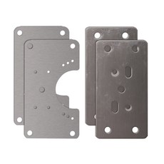 손잡이세상 경첩 보강판 (4개1조) 1세트, 1개