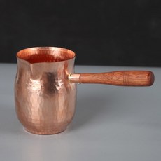 드립주전자 핸드드립서버 순수 수제 모카포트삼발이 인덕션모카포트 커피, 옆자락, 1개