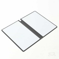 YWstore 화이트보드 휴대용 노트 그레이 휴대용화이트보드