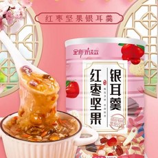 흰목이버섯수프 견과류 대추 수프 500g 2캔 3캔 JIKTEM WW5103109, 500g x 2캔