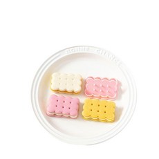 卡通饅頭模具 波浪復古造型 兒童DIY麵食烘焙工具 PLA材質 安全無味, 長方形 1只, 1個