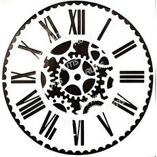 ST-DOT-0076型染版(Stencil)-蝶古巴特diy-簍空模板-塗鴉模版-繪畫模版, 1個, DOT-0076