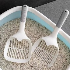 大鏟面 塑膠 貓砂鏟 礦砂豆腐砂通用, 1個