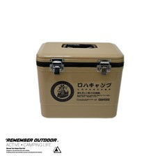 露營殿 戶外保冰桶 樂活不露11L 15.7L 攜帶式冰桶 軍風冰桶 戶外冰箱 保溫 保冰桶 台灣製造, 1個, 11L 沙色