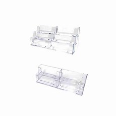 사무실용 투명 아크릴 명함 보관함 정리대 아크릴명함디스플레이, 6단