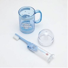 산리오 헬로키티 칫솔 케이스 양치세트, 혼합색상, 1개, 1개