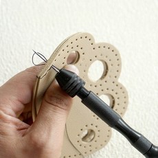 가죽 손바느질 도구 가죽 제품 수제 직물 DIY 도구 손바느질 송곳 가죽공예, [01] 옵션1