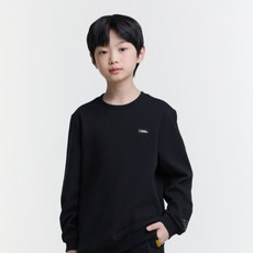 내셔널지오그래픽 키즈 K255USW920 스몰로고 맨투맨 CARBONBLACK 243962