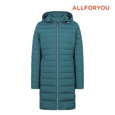 [올포유]여성 경량 후드 롱 구스 다운 점퍼 AWDJM9101-904