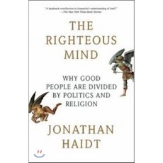 (영문도서) The Righteous Mind: Why Good People Are Divided by Politics and Religion, Vintage Books