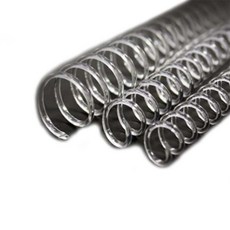 슈디자인 제본용스프링 제본용 3대1 투명 PET 코일링 1Kg 18mm