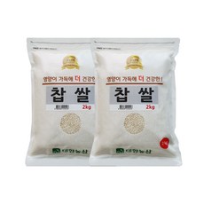 대한농산 국산 찹쌀 4kg (2kgx2봉), 2kg, 2개
