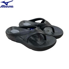 MIZUNO 美津濃 拖鞋 人字拖 休閒鞋 防水 黑 D1GE240201