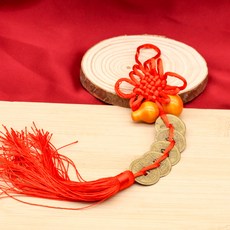 黃銅五帝錢福祿安康葫蘆五帝錢中國結門對門掛件納福家居一件桃木鍍銅五帝錢掛件+掛鉤默認顏色, 桃木鍍銅五帝錢掛件+掛鉤