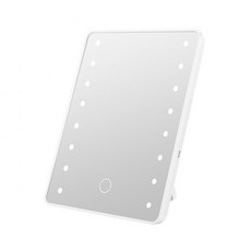 3단 밝기 LED 조명거울(화이트) 인테리어조명 화장대거울, 3단 밝기 LED 조명거울(화이트) 인테리어조명 화장대