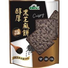 統一生機 義式椒鹽蘇打餅 (帕瑪森起司), 1個, 醇厚黑芝麻餅-124g