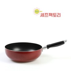 셰프팩토리 프라이튀김팬 가정용 업소용 식당용, S.28, 1개, 28cm