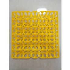 칼라 플라스틱계란판 30구 양계용품 축산업, 옐로우, 1개