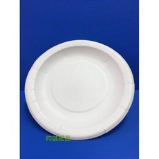 昀誠紙品 全白紙圓盤 5吋 6吋 7吋 8吋 9吋 免洗盤 烤肉盤 蛋糕盤 (整箱), 1個, 紙圓盤整箱-   5吋