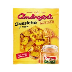 푸드올마켓_ 엠브로졸리 허니 캔디 135g -옐로