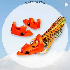 깊은 수심 정밀 공략 싸파 더블킬 팁런 에기마스크 20g 오렌지 픽앤코501