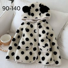 2025娜娜秋冬寵物點點毛毛外套，柔軟舒適，時尚保暖，多尺寸可選, 1個