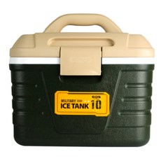 코멕스 캠핑 아이스탱크, 밀리터리 그린, 10L