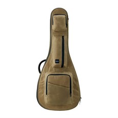 Basiner ACME 木吉他袋/琴袋【吉他好朋友】，輕巧耐用，多功能收納，舒適肩背設計, 卡其, 1個