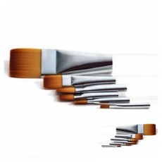 루벤스 인조투명구성590 18호 평붓 화방재료