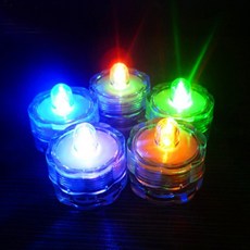 어항 LED 조명 LED캔들 어항조명, 4방수조명-웜화이트