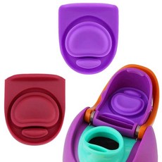 ZONBBEE Owala Freesip16/19/24/32/40oz 뚜껑 물병 개스킷 실리콘 캡 인서트 스토퍼 교체 부품 액세서리와 호환되는 고무 씰 2개 액세서리핑크+인형, 2-Pack Stoppers, 2 Colors​ 5