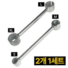 프렌티 문 경첩 렌치 문수리 조절 공구, 2개, 실버 2개, 실버