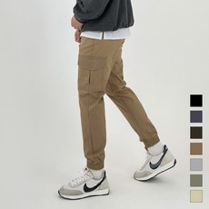 모노마인 남자 카고 조거팬츠 스판 밴딩 바지 S-2XL