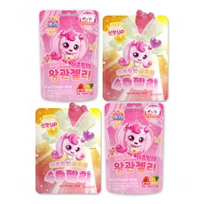 프린세스 캐치티니핑 젤리 2종, 100g, 2세트, 하츄 왕관젤리+4D 사우어젤리