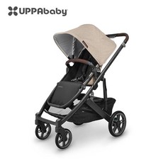 UPPA 크루즈 V2 플러스 접이식 양방향 유모차 높이조절 가능, V2+오트밀그레이