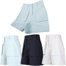 여성 골프반바지 골프웨어 WB 721 스판 여성 뒷밴딩 반바지 팬츠 연습복