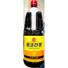 진간장 (몽고식품 마산몽고 1.8L) [할인특가] 추석용/비빔밥양념용/나물무침, 1개, 1.8L