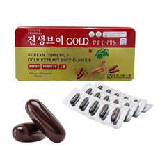 진생브이골드 인삼캅셀 인삼캡슐 120캡슐 40일분, 120정, 1개