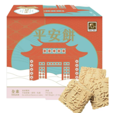 Home Bake 烘焙客 平安餅 杏仁口味 全素 無添加 台灣伴手禮, NET Weight：27.9oz．792g, 1箱