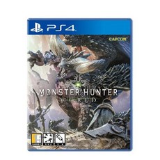 PS4 몬스터헌터 월드 한국 정발 중고품, 중고상품/시디+케이스 완품