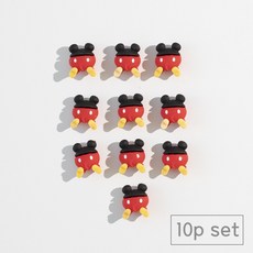 84x84 인테리어 냉장고 자석 마그네틱, 미키엉덩이10p