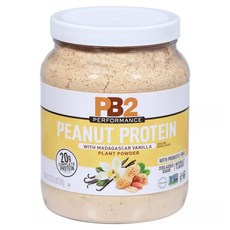 PB2 花生蛋白植物粉 含馬達加斯加香草, 1個, 907g