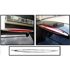 圓夢工廠 Buick 別克 2001-2007 Rendezvous 鍍鉻銀 尾門煞車燈飾貼, 1個, 鍍鉻煞車燈框