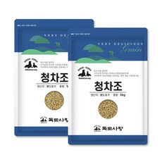 독도사랑 국산 청차조 10kg (5kgx2봉) 차조, 5kg, 2개