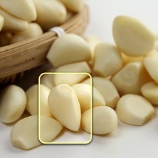 더맛상 꼭지제거 깐마늘 국내산 손질마늘 요리용 마늘, 1박스, 300g(대)