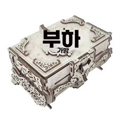 크리스마스 오르골 나무 제품 조립취미 3D입체 상자 보석 만들기 조립, 9. 듀얼 뮤직박스+진주꽃, 1개