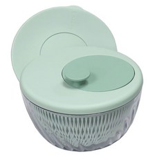 이탈리아 구찌니 야채탈수기 26cm 대용량 샐러드 채소 탈수기 짤순이, 1개, 그린