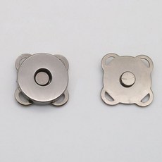 자석단추(5쌍) 가방단추 가방부자재 뜨개부자재 뜨개질, 5개