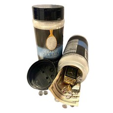 Large Diversion Safe 굵은 바다 소금 캔 안전한 보안 미끼 보관함 14cm5.5인치 숨겨진 수납 공간 귀중품을 숨길 수 있습니다 232008