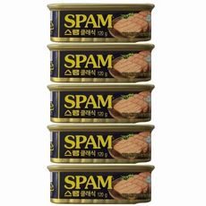 CJ제일제당 스팸 클래식, 5개, 120g